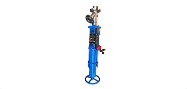 actuated ram type flush bottom valve actuated ram type flush bottom valve