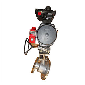 Actuated Jacketed Flush Bottom Ball Valves