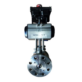 actuated flush bottom ball valve