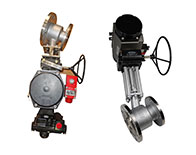 actuated flush bottom ball valves