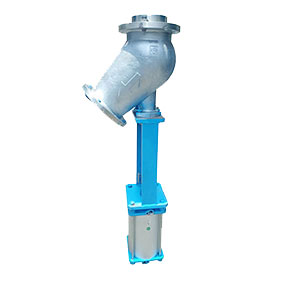 bottom flush valve