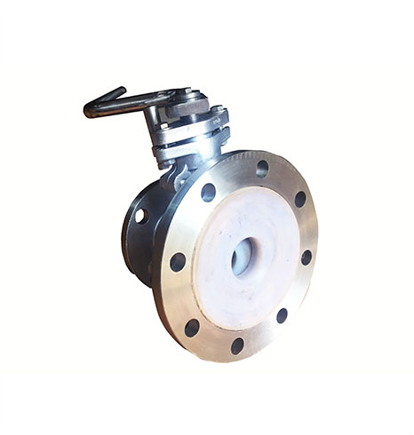 lined flush bottom ball valve