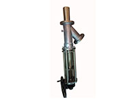 ram piston type flush bottom valves